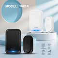 Wireless Portable Doorbell Set - 280m Range - 38 Melodies -No need for a socket